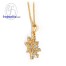 จี้เพชร จี้ทองสีชมพู จี้พิ้งค์โกลด์ เพชรแท้ พิ้งค์โกลด์แท้  P1094DPGe